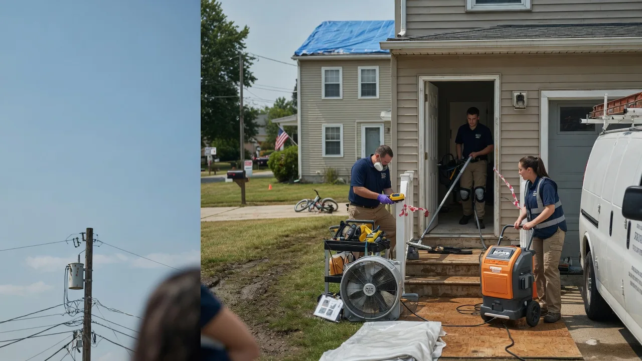 Water Damage Repair in Gold Hill, NC near me